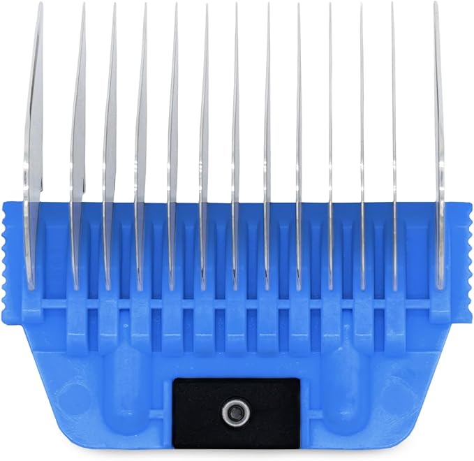 A Series Wide 10mm 3/8" Metal Comb - Professional Dog Grooming Blades for Smooth Coat, Durable and Precise for Trimming and Finishing, Compatible with A Series Clippers