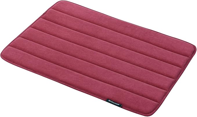 BALANCE Dog Crate Pad, Dog Foam Crate Mat Kennel Pad, Washable Pet Bed Flat Dog Cage Mat for Small Dogs