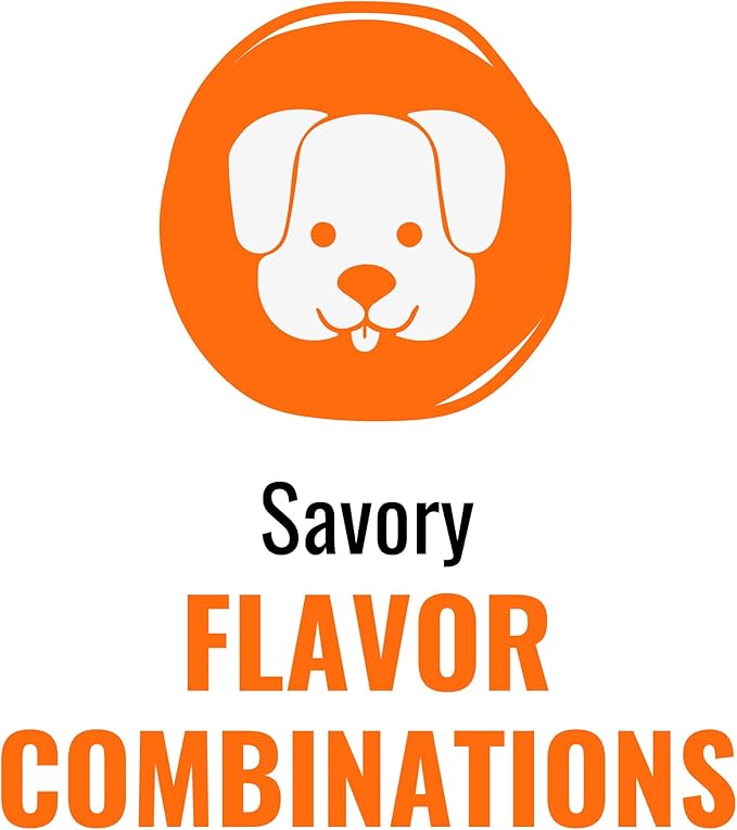 Good 'n' Fun Triple Flavor Mini Bones Chews for Dogs, 6 Count, Treat Your Small Dog to Holiday Chews Made with Real Beef Hide, Chicken and Artificial Mint Flavor