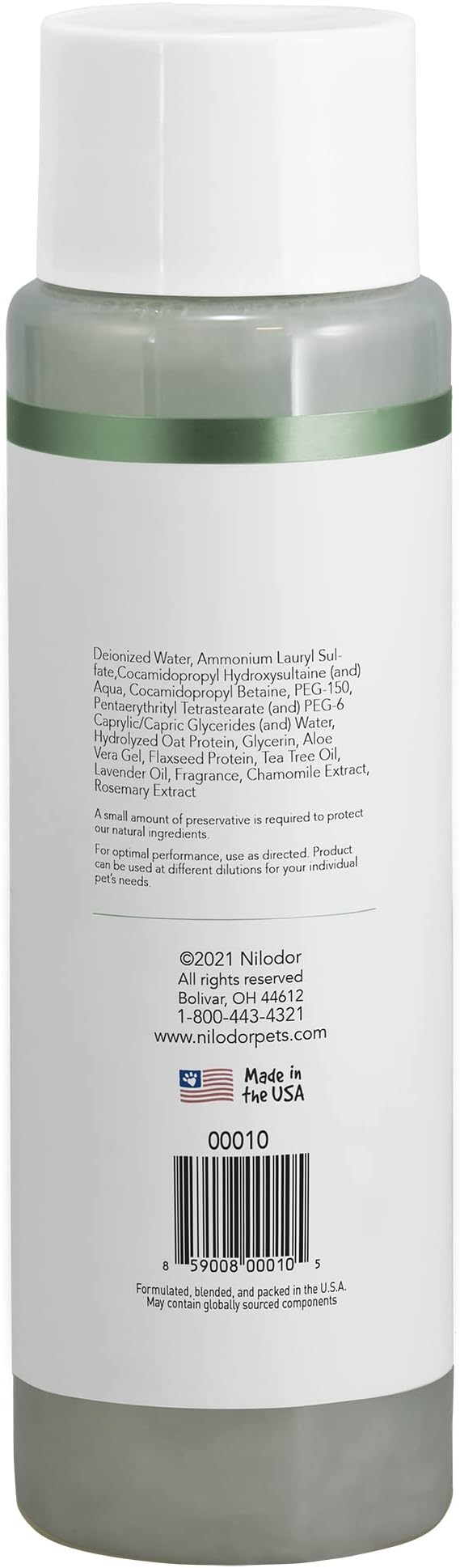 Bobbi Panter Itchy Dog Shampoo for Soothing Skin Relief, Naturally Derived Ingredients, Tear-Free, Salt-Free, Paraben-Free, pH-Balanced, 20:1 Concentrated Formula, Green Apple Scent, 13 Oz.
