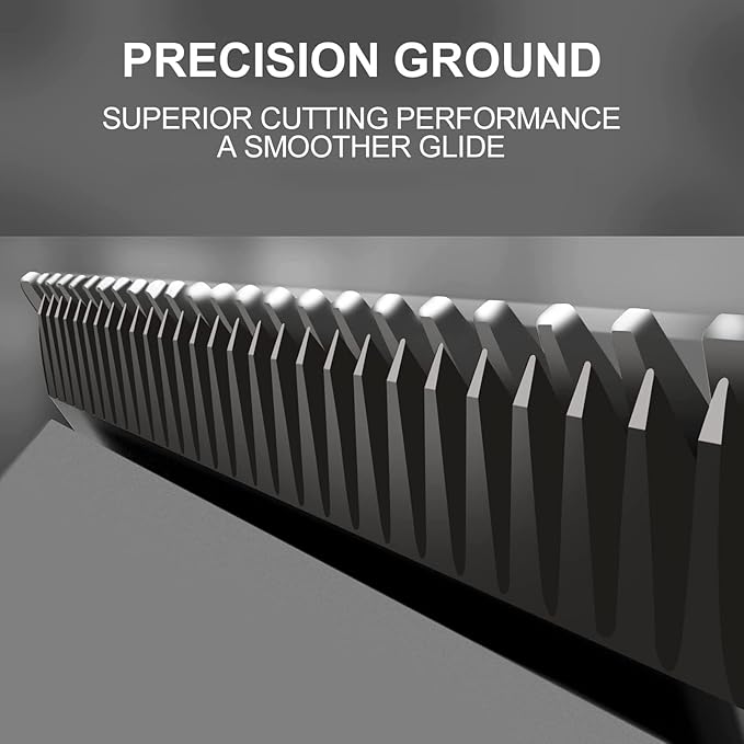 7FC Clipper Blade Dog Grooming Compatible with Andis Clippers Carbon Infused Steel Detachable Ceramic Sharp Edge Also Compatible with Wahl/Oster Dog Clippers