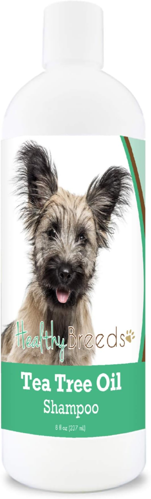 Healthy Breeds Skye Terrier Tea Tree Oil Shampoo – Formulated for Dry, Irritated Skin – Reduce Dandruff – Wintergreen Scent – 8 oz