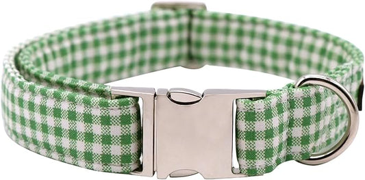Lionet Paws Dog Collar, Comfortable Adjustable Cute Collar with Metal Buckle for Male Female Puppies and Cats Gift, Tennis Ball Pattern, XS, Neck 8-12 inches