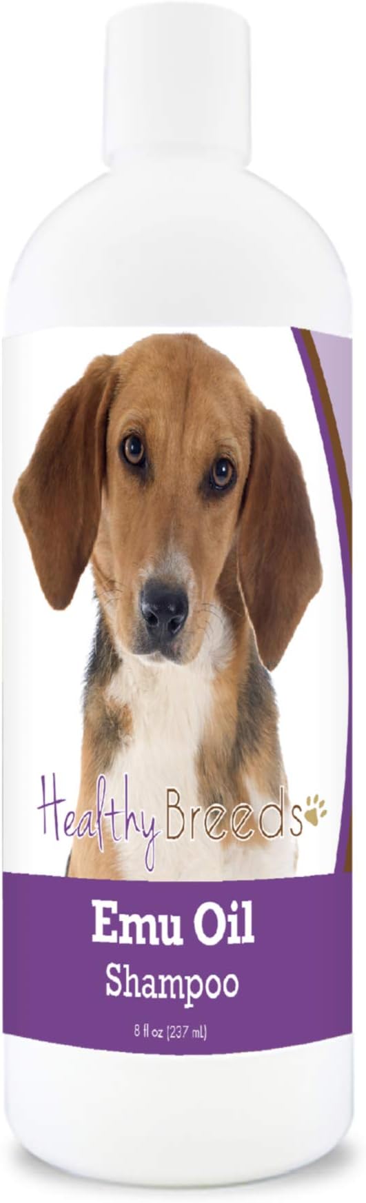 Healthy Breeds Harrier Emu Oil Shampoo - Gentle Cleanser That Provides Soothing Relief of Inflammation While Restoring Moisture Balance - Fruity Scent - 8 oz