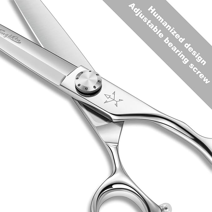 High-end Professional Dog Grooming Scissors Pet Grooming Shears 7.5 Inch Extremely Very Sharp Made Of Advanced Stainless Steel Alloy By Hand For Dog Cat Other Animals And Horse Breeder