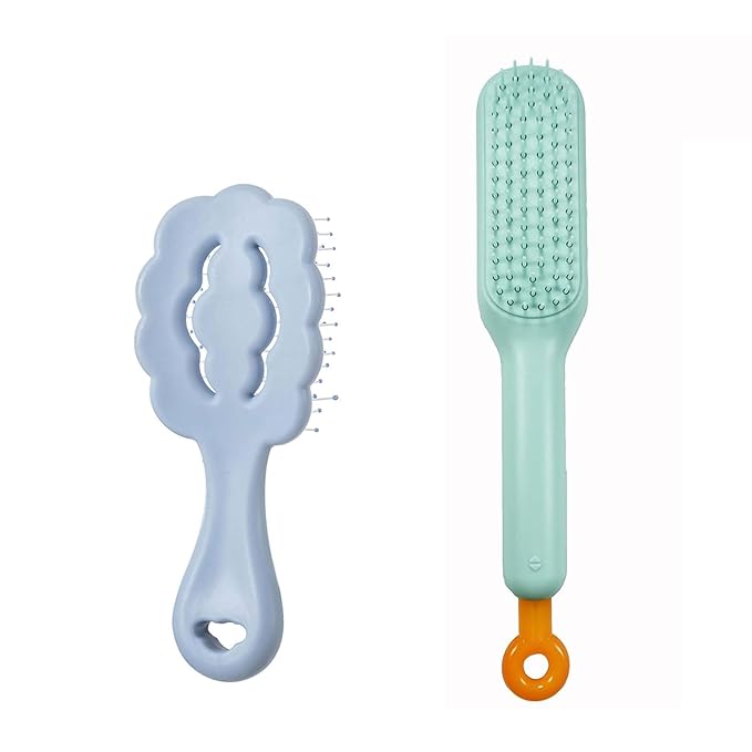 Cloud Shape Small Dog Grooming Brush and Stretchable Puppy Brush