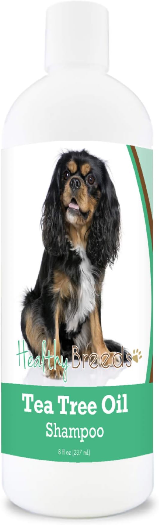 Healthy Breeds Cavalier King Charles Spaniel Tea Tree Oil Shampoo – Formulated for Dry, Irritated Skin – Reduce Dandruff – Wintergreen Scent – 8 oz