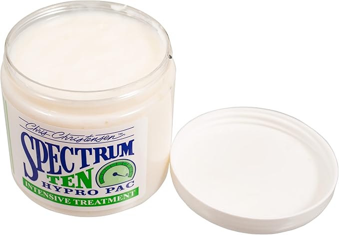 Chris Christensen Spectrum Ten Hydro Pac, Groom Like a Professional, Gentle Cleansing, 16 Oz. Jar