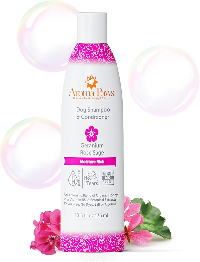 Shampoo & Conditioner in One (Geranium Rose Sage)