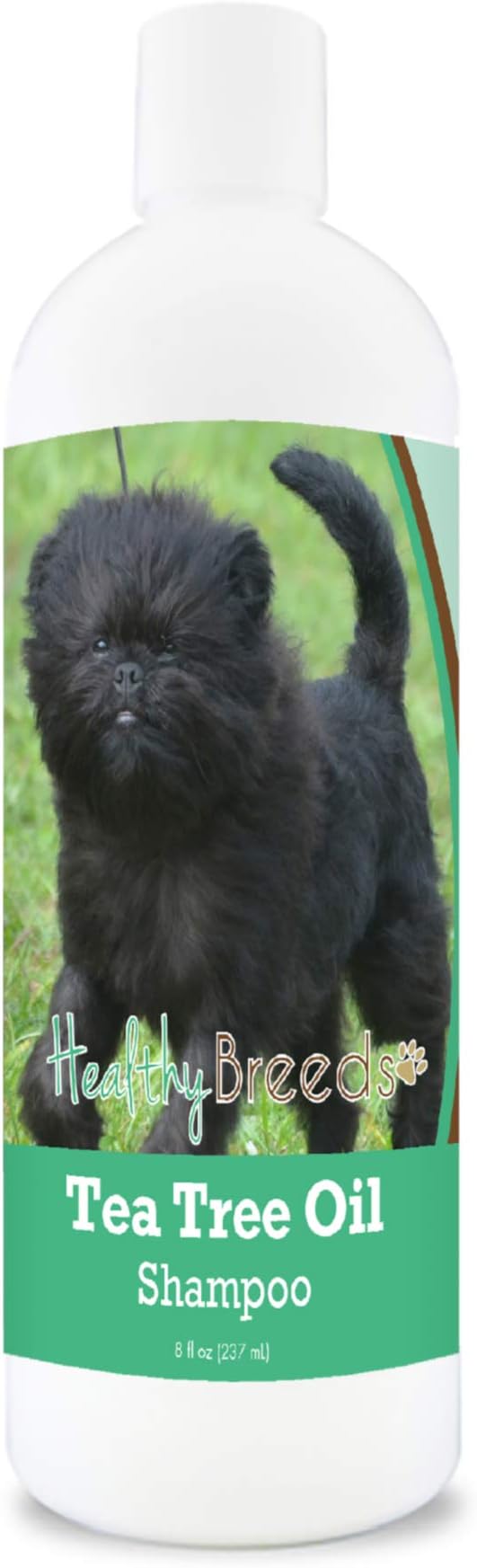 Healthy Breeds Affenpinscher Tea Tree Oil Shampoo – Formulated for Dry, Irritated Skin – Reduce Dandruff – Wintergreen Scent – 8 oz