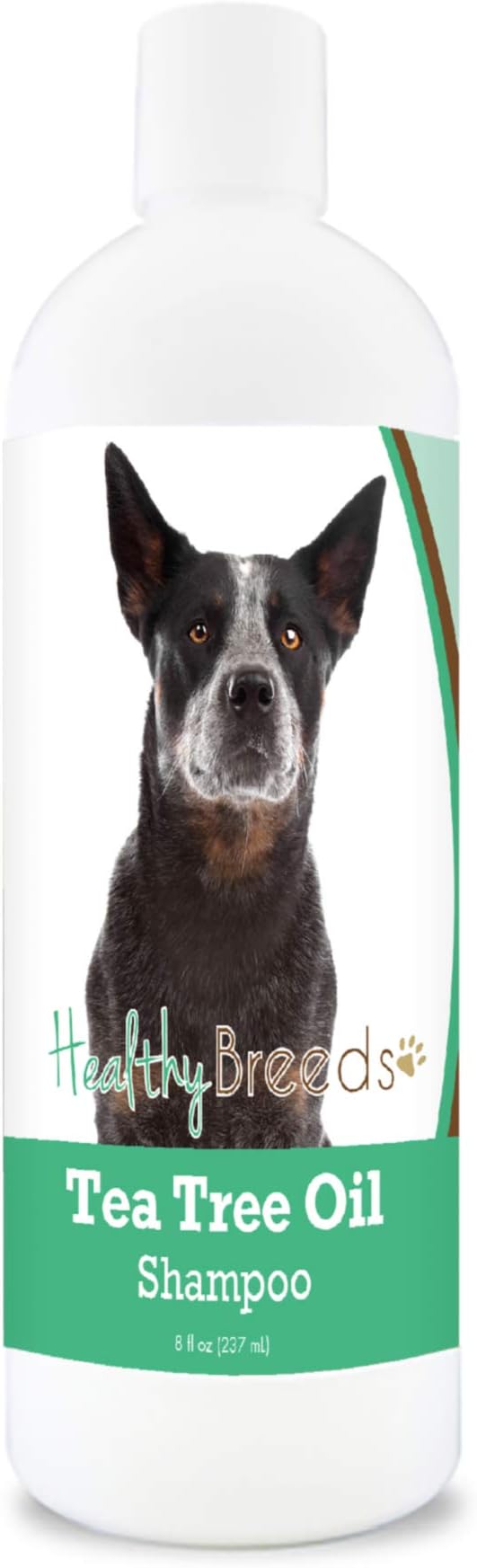 Healthy Breeds Australian Cattle Dog Tea Tree Oil Shampoo – Formulated for Dry, Irritated Skin – Reduce Dandruff – Wintergreen Scent – 8 oz