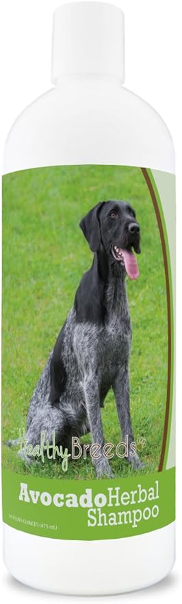 Healthy Breeds German Wirehaired Pointer Avocado Herbal Dog Shampoo 16 oz