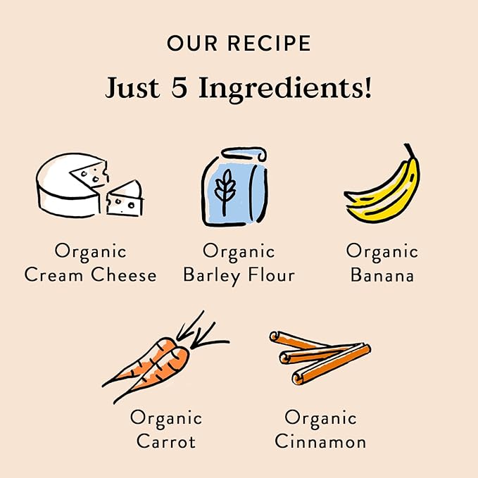 Bocce's Bakery All-Natural, Small Batch, Organic Dog Treats, Spiced Cake Biscuits, Wheat-Free, Limited-Ingredient, Made in The USA with 100% Recyclable Packaging, 12 oz Bag (DG-BC-SCC)