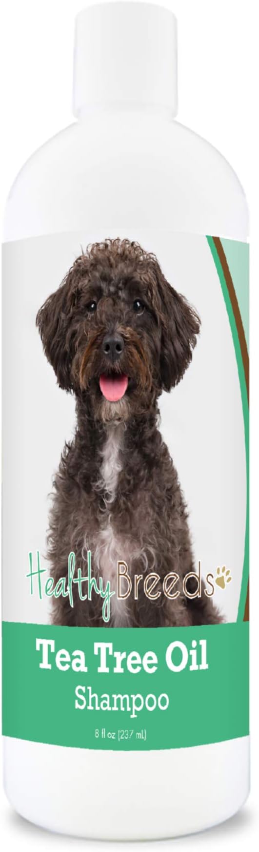 Healthy Breeds Schnoodle Tea Tree Oil Shampoo – Formulated for Dry, Irritated Skin – Reduce Dandruff – Wintergreen Scent – 8 oz