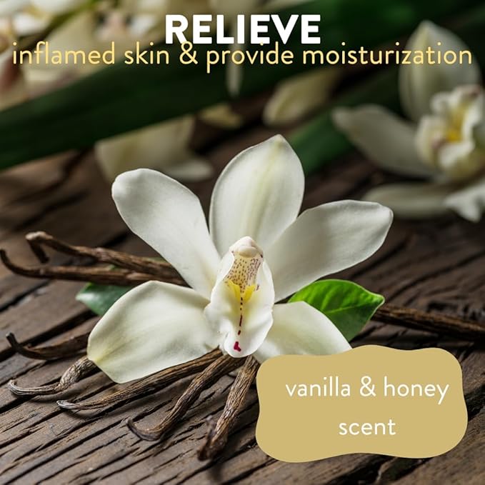 Oatmeal Honey Soothing Dog Conditioner, Gallon - Colloidal Oatmeal and Honey Infused, Eliminates Pet Odors, Moisturizes Dry Itchy Skin, Bulk Refill Size 128 oz