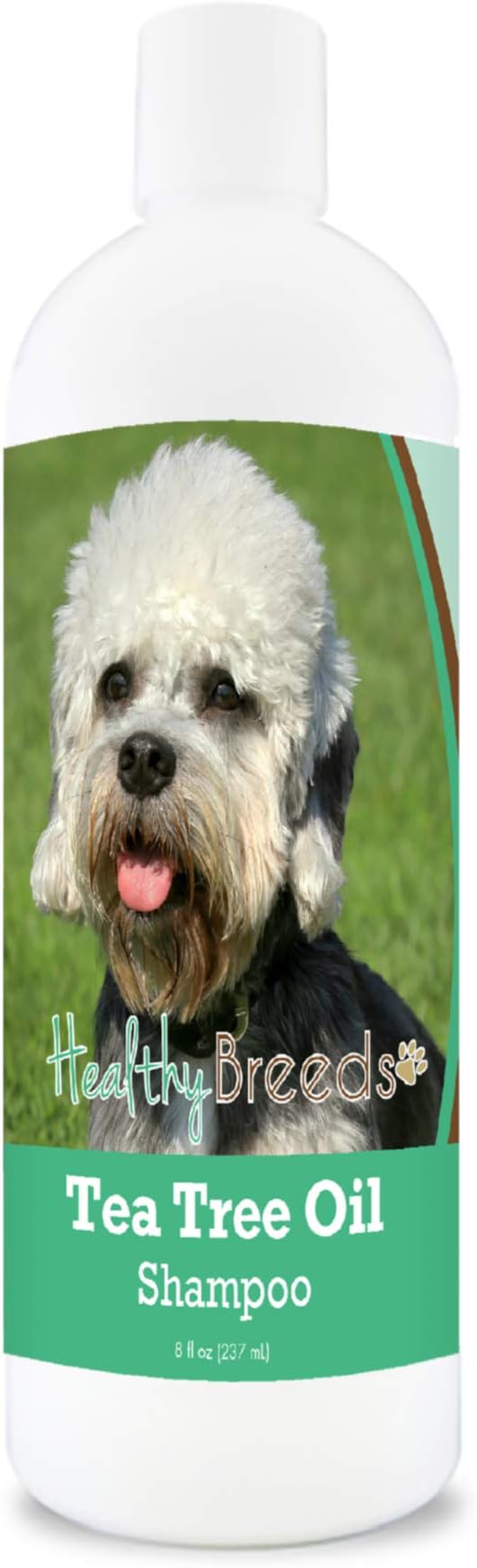 Healthy Breeds Dandie Dinmont Terrier Tea Tree Oil Shampoo – Formulated for Dry, Irritated Skin – Reduce Dandruff – Wintergreen Scent – 8 oz