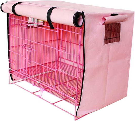Pssopp Dog Crate Cover,Pet Kennel Cover Dog Cage Cover Dog Kennel Cover for Medium Dog (XL)