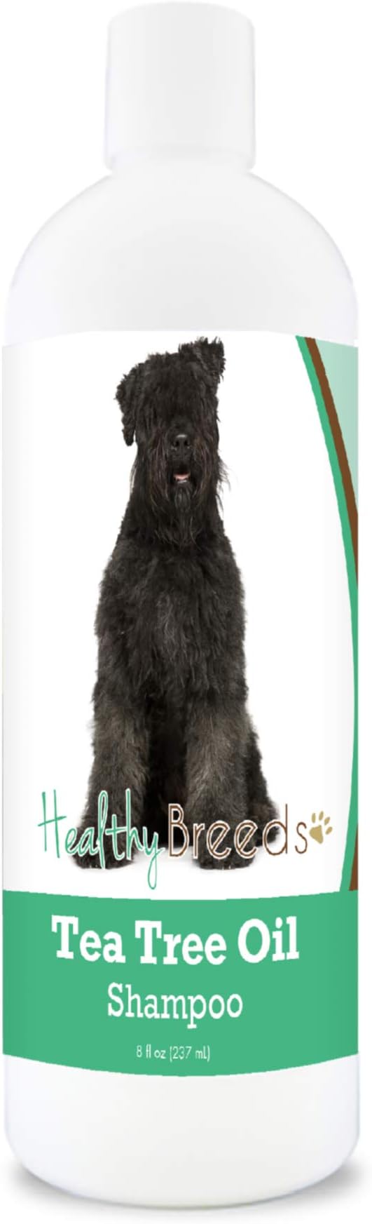 Healthy Breeds Bouvier des Flandres Tea Tree Oil Shampoo – Formulated for Dry, Irritated Skin – Reduce Dandruff – Wintergreen Scent – 8 oz