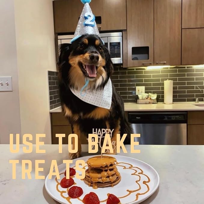 BUDDY BUDDER 6 Pack Mixed Flavor Squeeze Packs, 100% Natural Dog Peanut Butter, Healthy Peanut Butter Dog Treats, Made in USA, (4oz Packs)