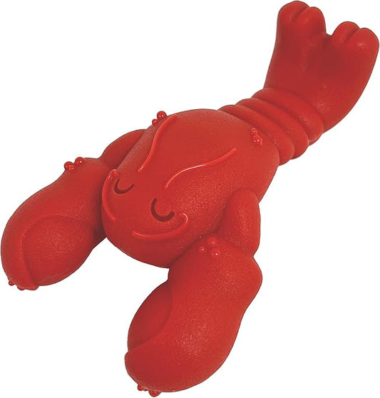 Nylabone Power Chew Lobster Dog Chew Toy, Cute Dog Toys for Aggressive Chewers, Filet Mignon Flavor, Small/Regular (1 Count)