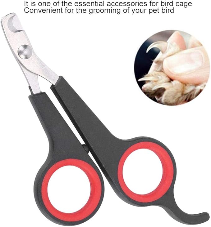 Bird Nail Clipper Grooming Tool Nail Scissors Clipper Pet Bird Parrot Small Animals Accessory for Small Parrot Birds