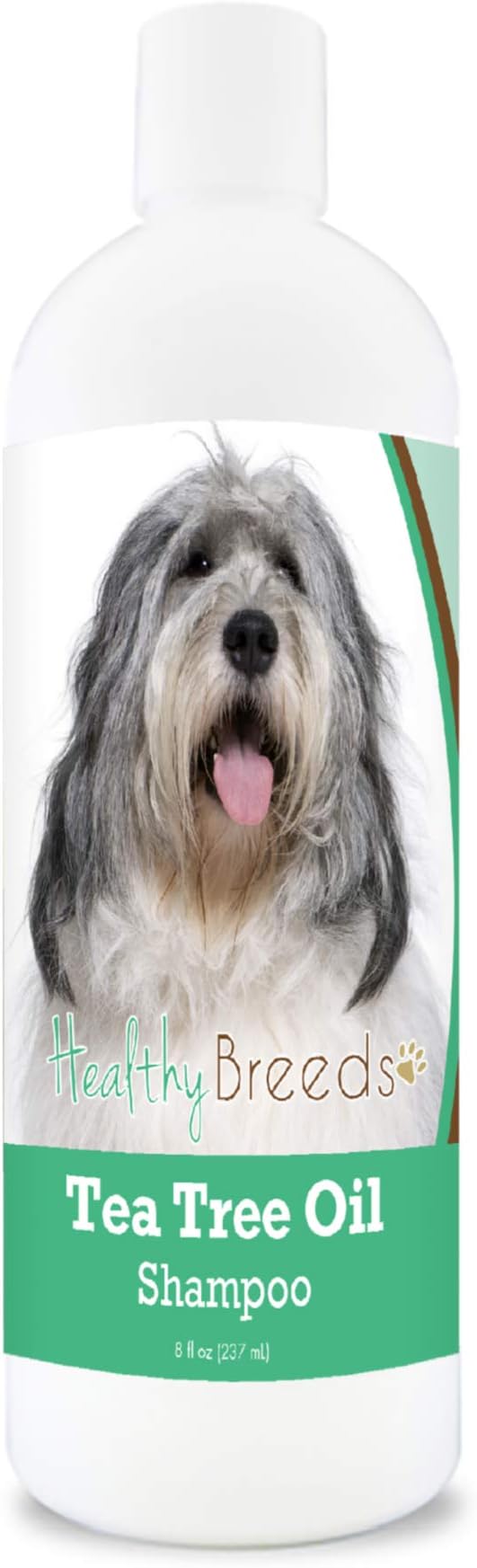 Healthy Breeds Polish Lowland Sheepdog Tea Tree Oil Shampoo – Formulated for Dry, Irritated Skin – Reduce Dandruff – Wintergreen Scent – 8 oz