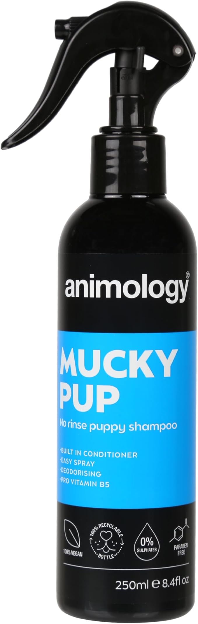 Mucky Pup No Rinse Puppy Shampoo (250ml Spray)