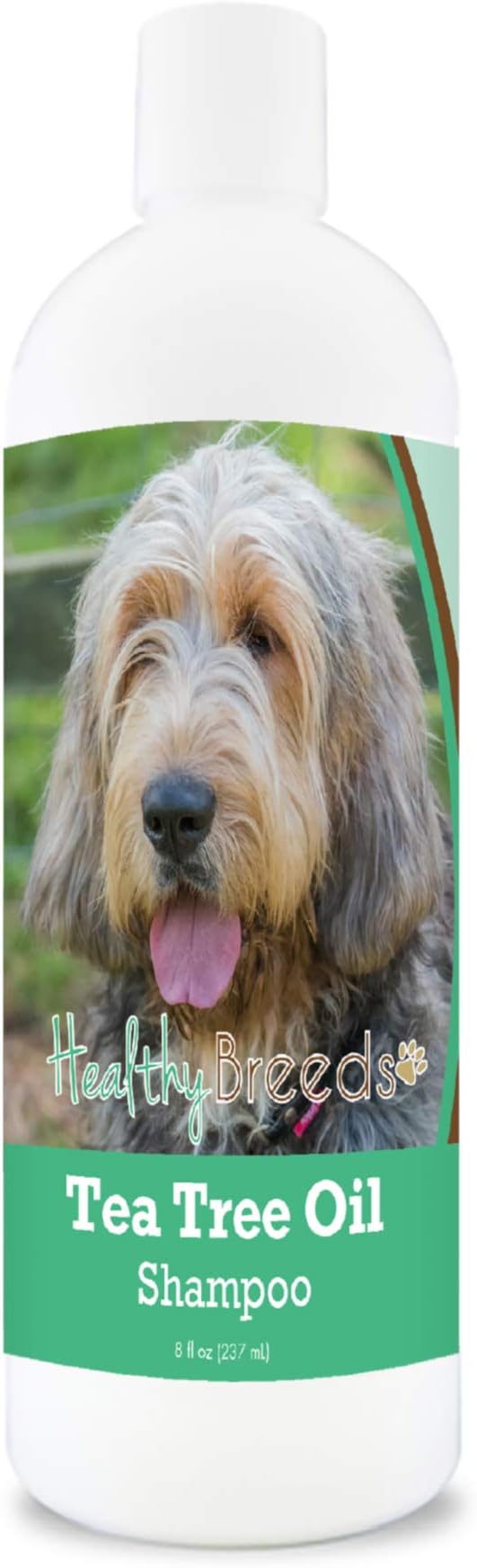 Healthy Breeds Otterhound Tea Tree Oil Shampoo – Formulated for Dry, Irritated Skin – Reduce Dandruff – Wintergreen Scent – 8 oz