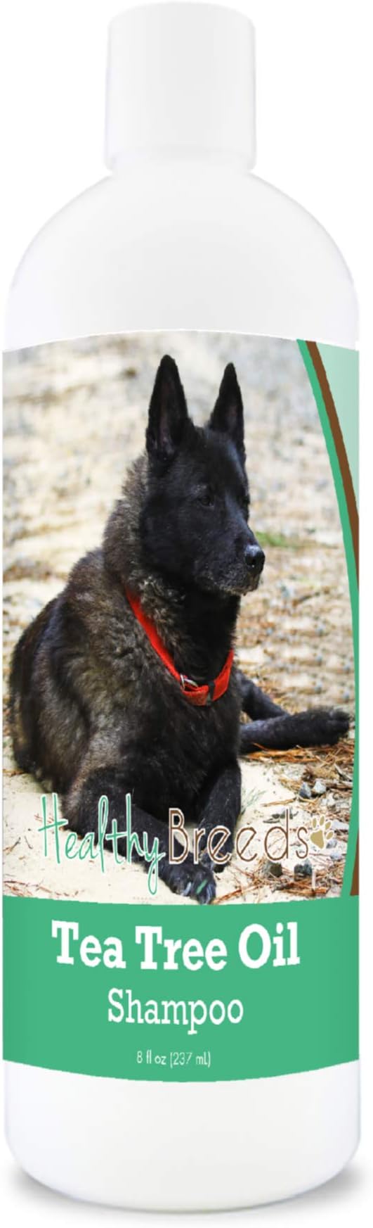 Healthy Breeds Norwegian Elkhound Tea Tree Oil Shampoo – Formulated for Dry, Irritated Skin – Reduce Dandruff – Wintergreen Scent – 8 oz