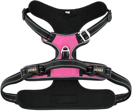 No Pull Dog Harness Reflective Adjustable Harness for Small, Medium, Large Dogs Ideal for Training, Walking, Running, Hiking,Multiple Color Options Available, Arneses para Perros