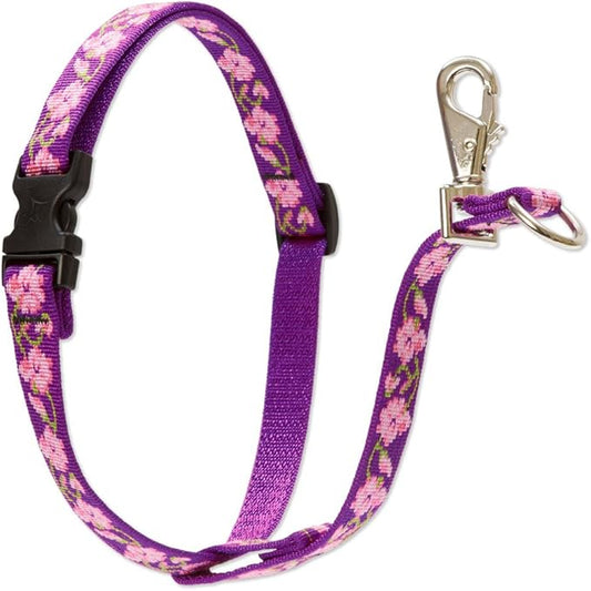 LupinePet Originals 3/4" Rose Garden 16-26" No Pull Harness for Small-Medium Dogs
