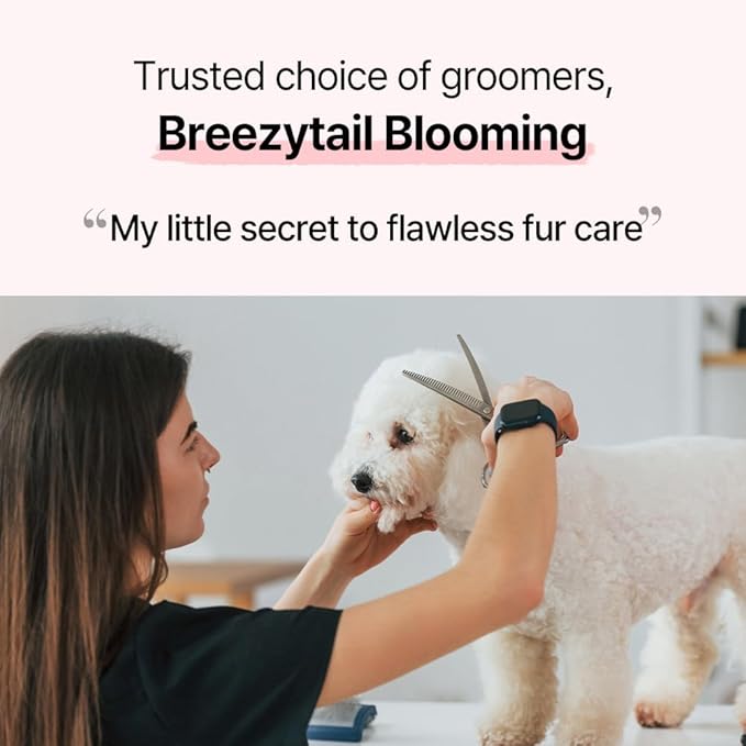 Blooming Volumizing Dog Shampoo, Loved by Top Korean Groomers, Volumizing Formula for a Shiny & Fluffy Coat – Easy Breezy, Professional Care at Home (16.9 fl oz/500ml) (16.9 fl oz)