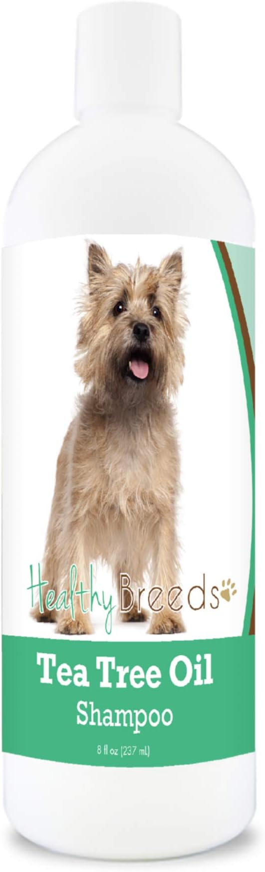 Healthy Breeds Cairn Terrier Tea Tree Oil Shampoo – Formulated for Dry, Irritated Skin – Reduce Dandruff – Wintergreen Scent – 8 oz