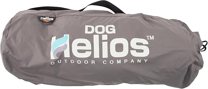 Pet Life Deluxe Vista-View 360 Degree Zippered Soft Folding Dog Crate with Built-in Tray and Travel Pet Bowl - Dog Kennel Featuring with Dual-Zippered Entrances