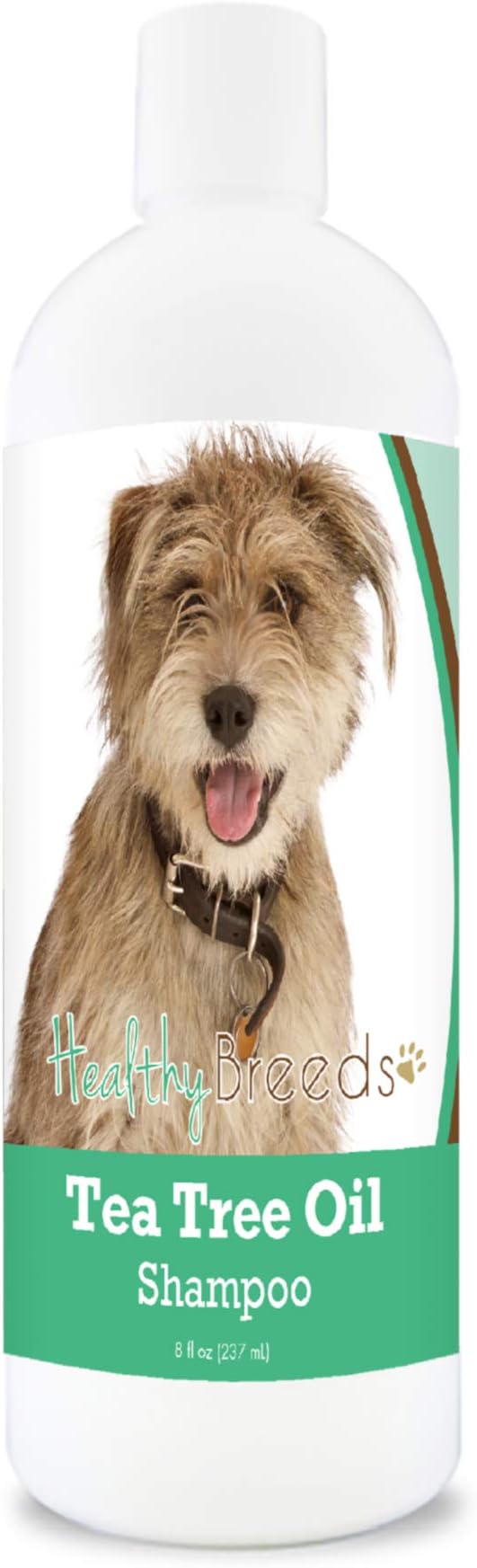 Healthy Breeds Mutt Tea Tree Oil Shampoo – Formulated for Dry, Irritated Skin – Reduce Dandruff – Wintergreen Scent – 8 oz