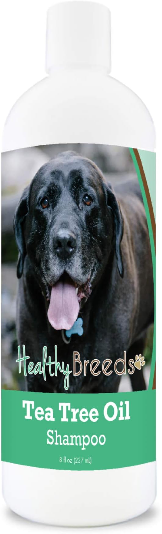 Healthy Breeds Mastador Tea Tree Oil Shampoo – Formulated for Dry, Irritated Skin – Reduce Dandruff – Wintergreen Scent – 8 oz