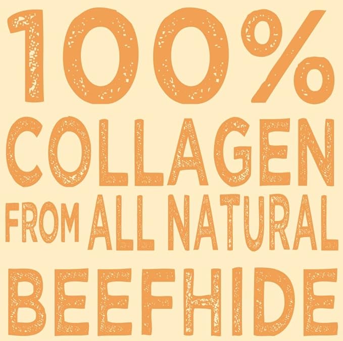 Pet Factory CareChewz Collagen 9" Rovers Dog Chew Treats - Natural Flavor, 6 Count/1 Pack