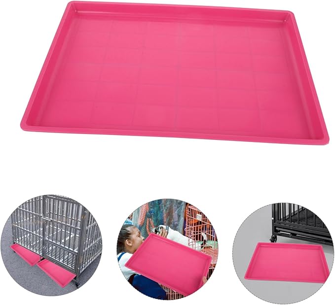Milisten Replacement Dog Crate Pan,Kennel Tray Dog Crate Bottom Tray for Pet Cages Crates Kennels Dogs Cat Rabbit Ferret Critter