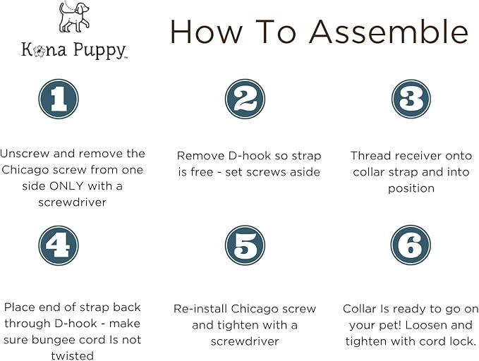 Waterproof E-Collar Replacement Strap Dog Collar for Invisible Fence/ecollar - Easy On Bungee (1" Wide, Bright Green)