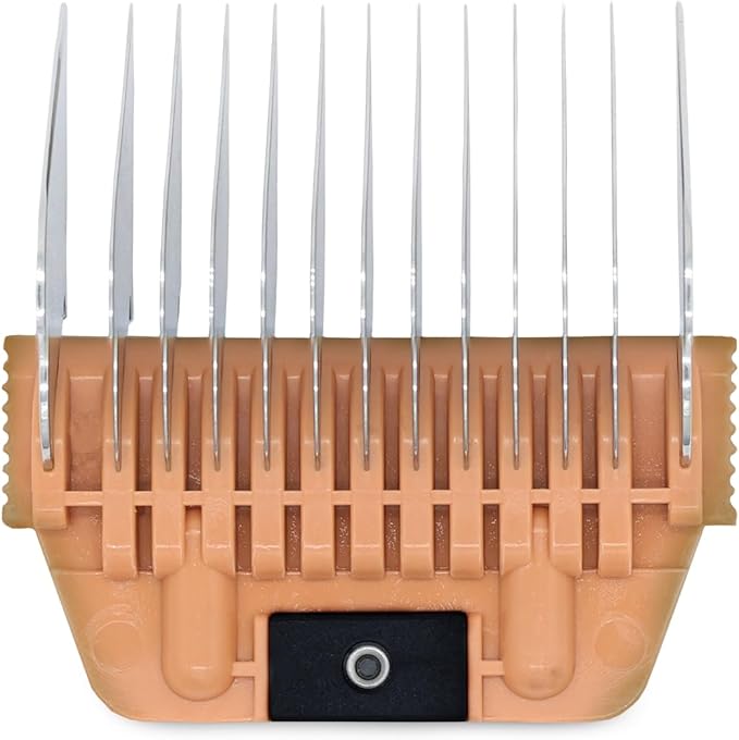 A Series Wide Metal Comb for Smooth Coat, Durable and Precise for Trimming and Finishing, Compatible with A Series Clippers (13mm 1/2" Metal Comb)