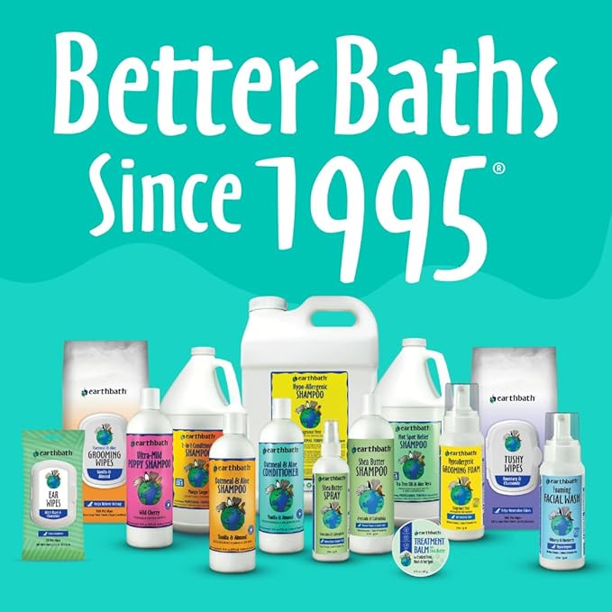 earthbath, Mango Tango 2-in-1 Conditioning Shampoo & Spritz - Cruelty Free Dog Shampoo and Conditioner, Made in USA, Gentle Dog Conditioner, Best Puppy Shampoo & Puppy Supplies, Dog Wash - (1 Set)