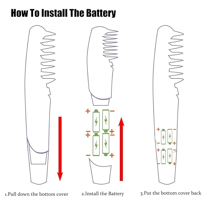 Cat Brush for Shedding - Electric Adjustable Dogs Comb, Comb and Trim 2-In-1 Pet Hair Removal Tool, Suitable for Detangling Tangled Hair on Cats and Dogs (1 Pcs)