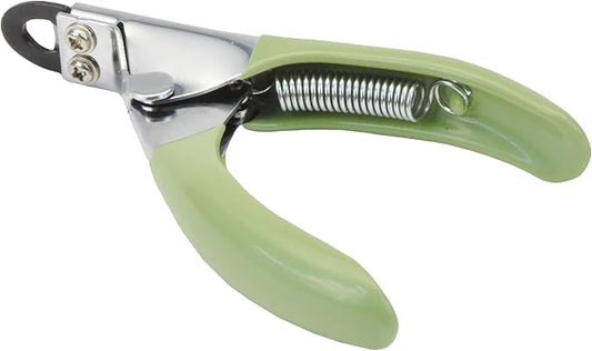 Coastal Pet - Safari Guillotine Dog Nail Trimmer - Double-Bladed Guillotine Style Dog Nail Trimmers - Owner-Friendly Vinyl Grip - for Medium to Large Dogs - Large (5" L x 3" W)