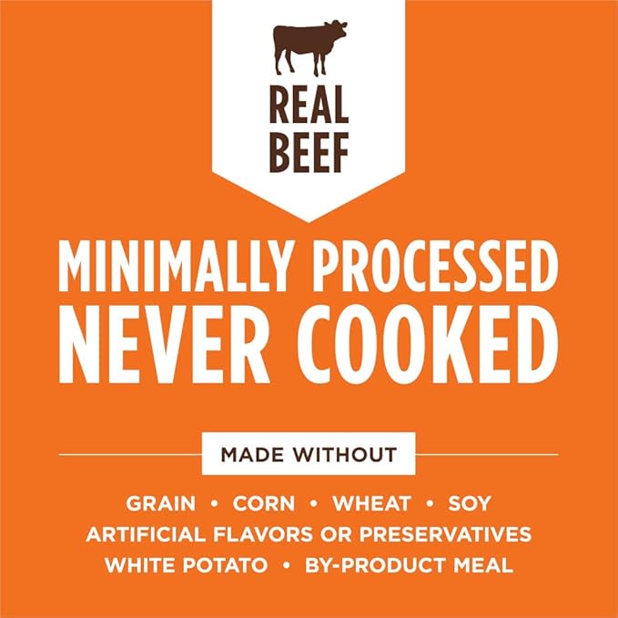 Instinct Raw Boost Mixers Freeze Dried Dog Food Toppers For Dry Food, Grain Free Dog Food Toppers with Beef For Dogs - Multivitamin for Adults, 5.5 oz