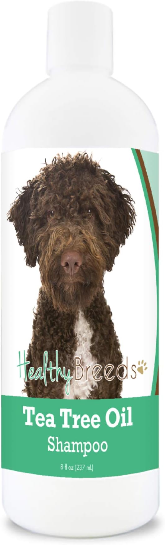 Healthy Breeds Lagotti Romagnoli Tea Tree Oil Shampoo – Formulated for Dry, Irritated Skin – Reduce Dandruff – Wintergreen Scent – 8 oz