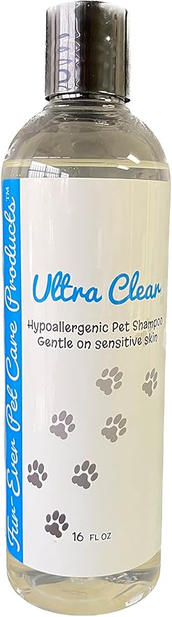 Ultra Clear Hypoallergenic Pet Shampoo (UC16oz)