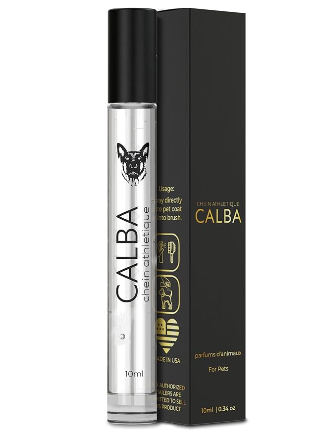 Chein Athletique Cologne Spray for Dogs | Long Lasting Dog Fragrance | Pet Deodorizer | Show Dog Perfume (10ml, 0.34, Fl Oz)