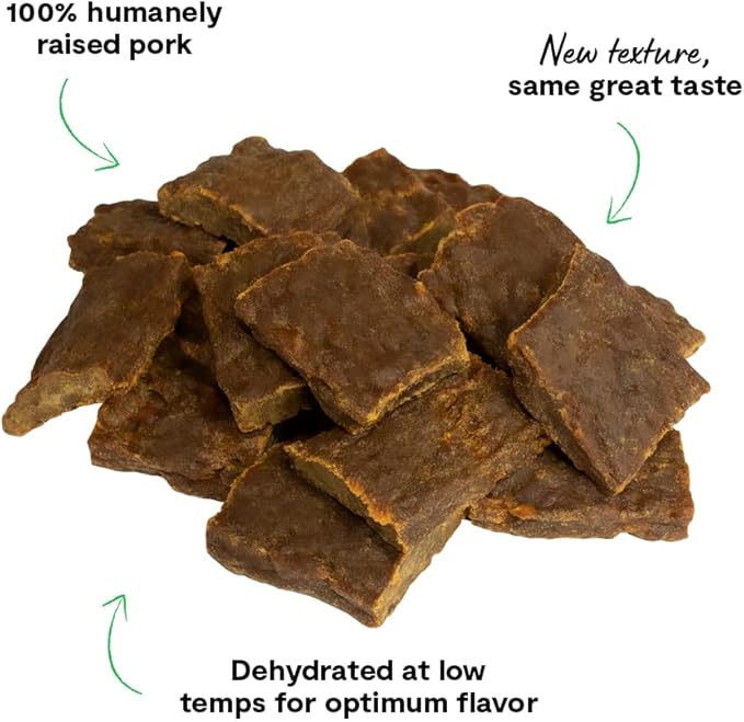 Open Farm Dehydrated Grain-Free Pork Treats 4.5 Ounces