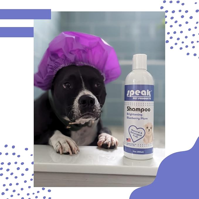 Brightening Dog Shampoo, Blueberry Plum, 17 Ounces