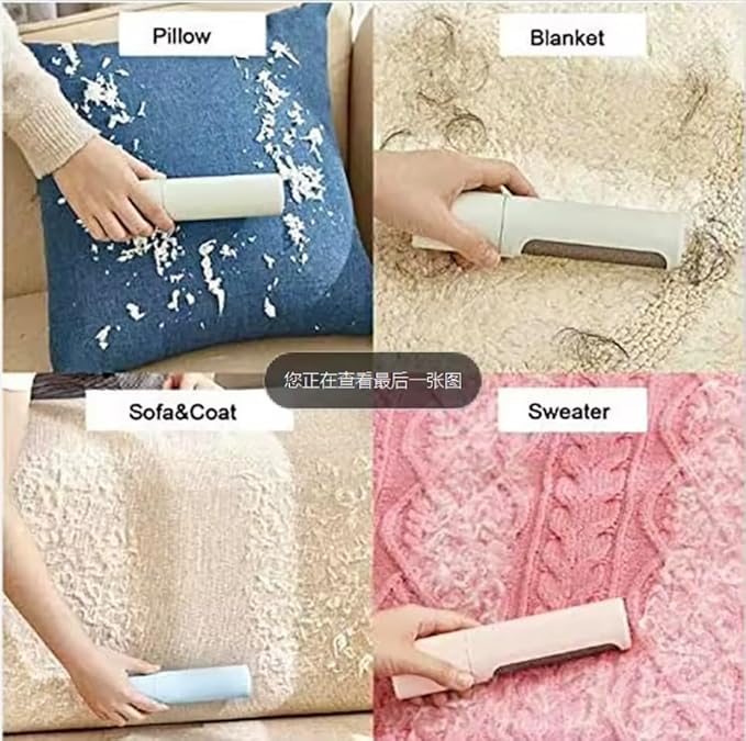 Baruel Pet Hair Remover Brush for Dogs, Gentle Yet Effective, Soft Bristles, All Breeds and Sizes (Green)